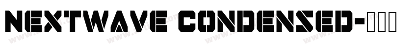 Nextwave Condensed字体转换